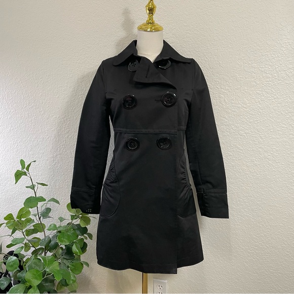 Soia & Kyo Black and Red Houndstooth Lined Coat - Picture 2 of 13